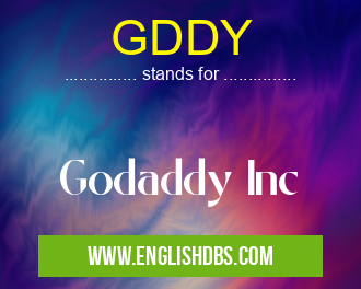 GDDY