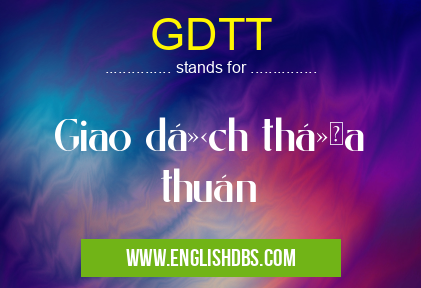 GDTT