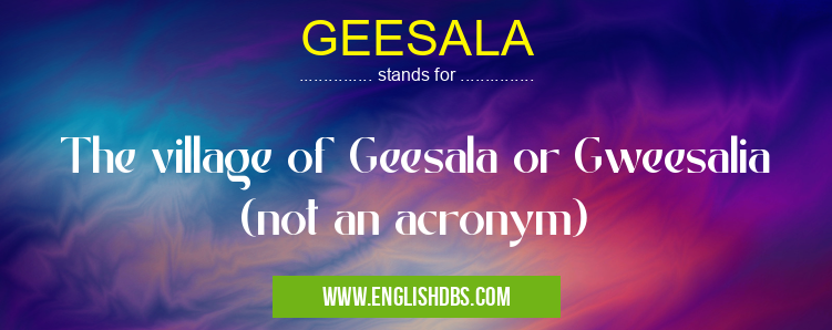 GEESALA