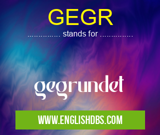 GEGR