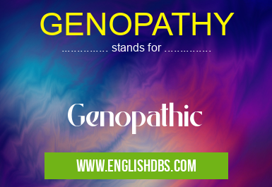 GENOPATHY