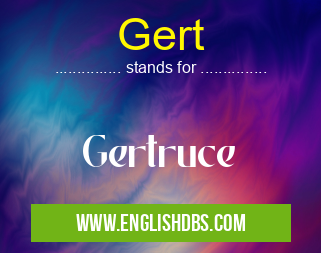 Gert