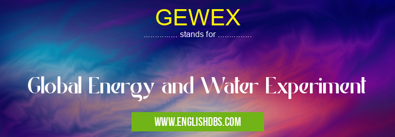 GEWEX