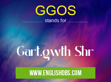 GGOS