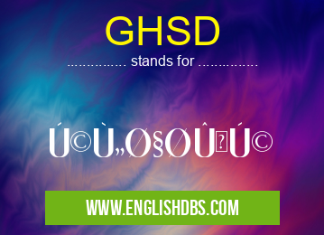 GHSD