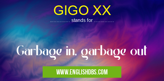 GIGO XX