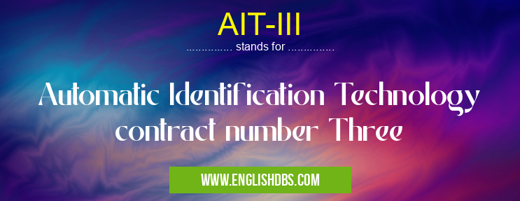 AIT-III