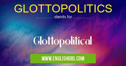 GLOTTOPOLITICS