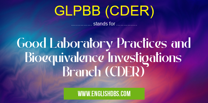 GLPBB (CDER)