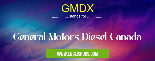 GMDX