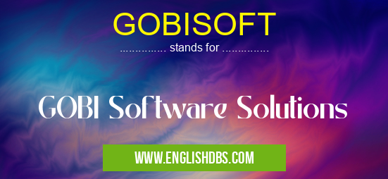 GOBISOFT