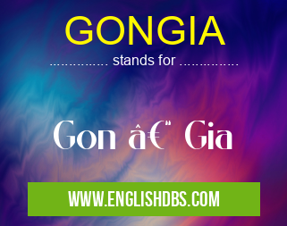 GONGIA