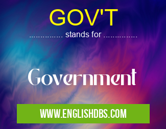 GOV'T