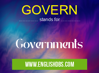 GOVERN