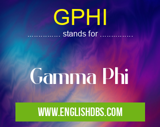 GPHI