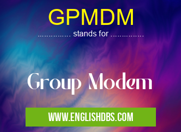 GPMDM