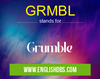 GRMBL