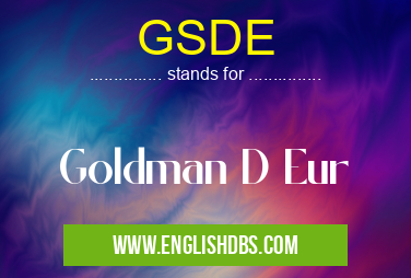 GSDE