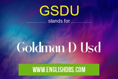 GSDU