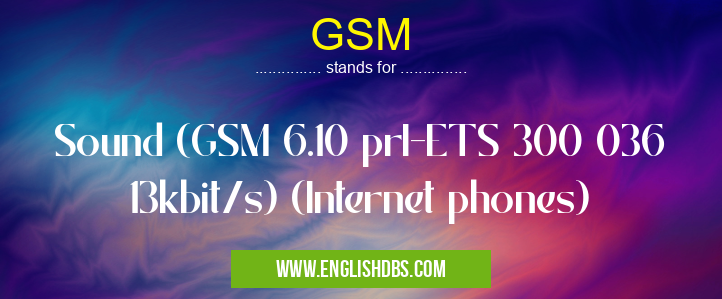 GSM