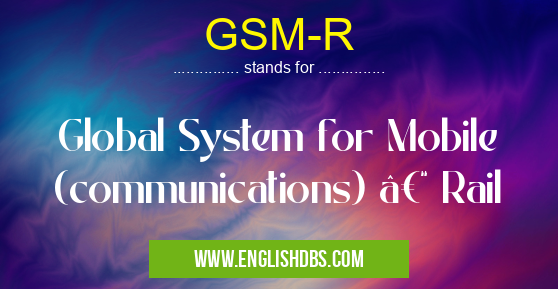 GSM-R