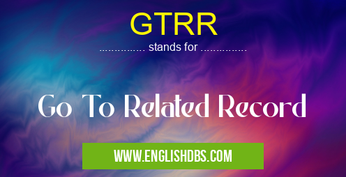 GTRR