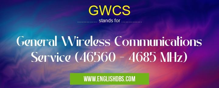 GWCS