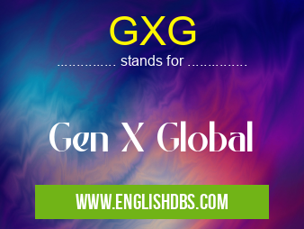 GXG