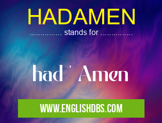 HADAMEN