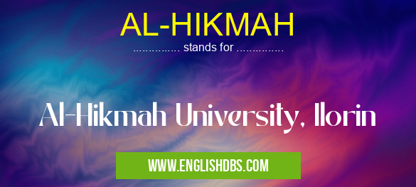 AL-HIKMAH