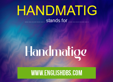 HANDMATIG