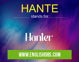 HANTE