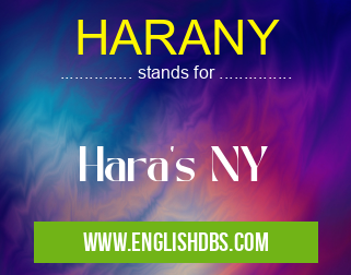 HARANY