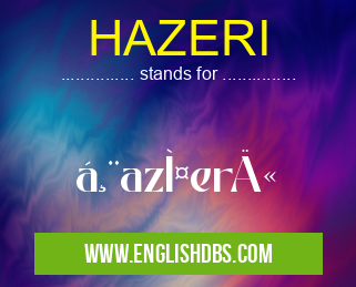 HAZERI