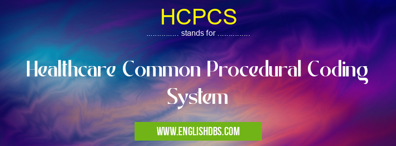 HCPCS