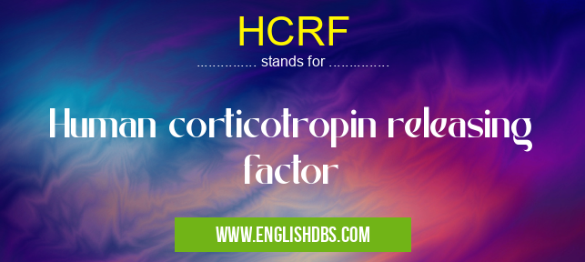 HCRF