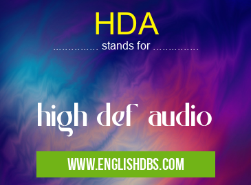 HDA