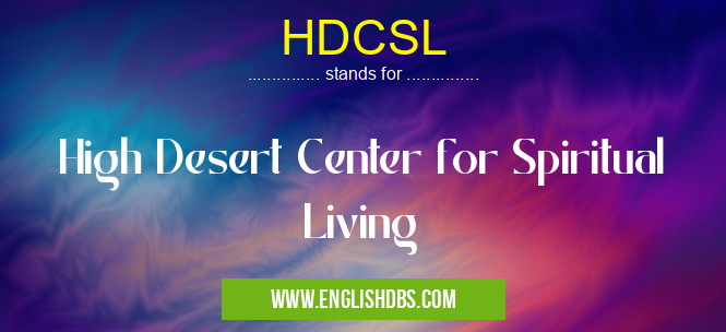 HDCSL