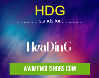 HDG