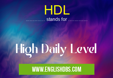 HDL