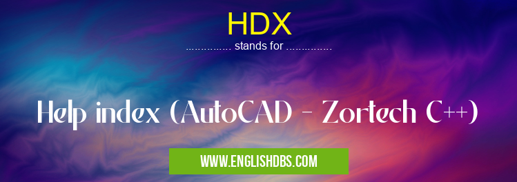 HDX