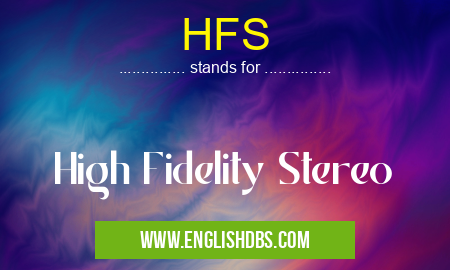 HFS