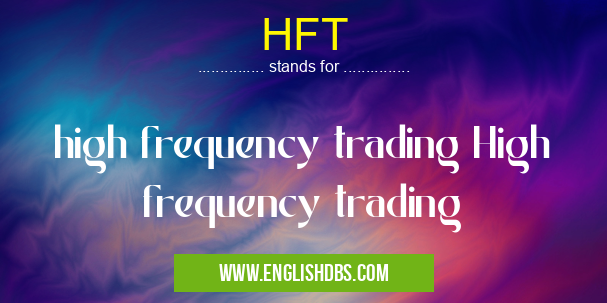 HFT