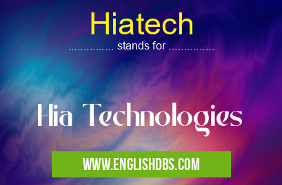 Hiatech