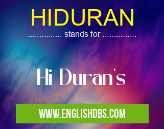 HIDURAN