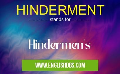 HINDERMENT