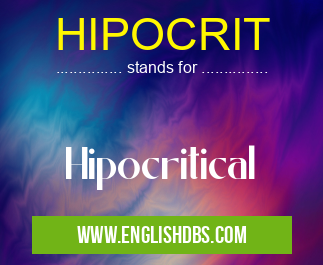 HIPOCRIT