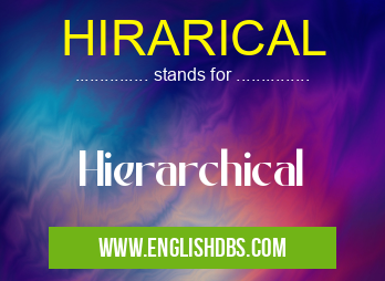 HIRARICAL