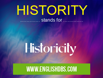 HISTORITY