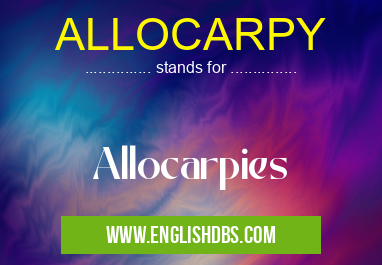 ALLOCARPY